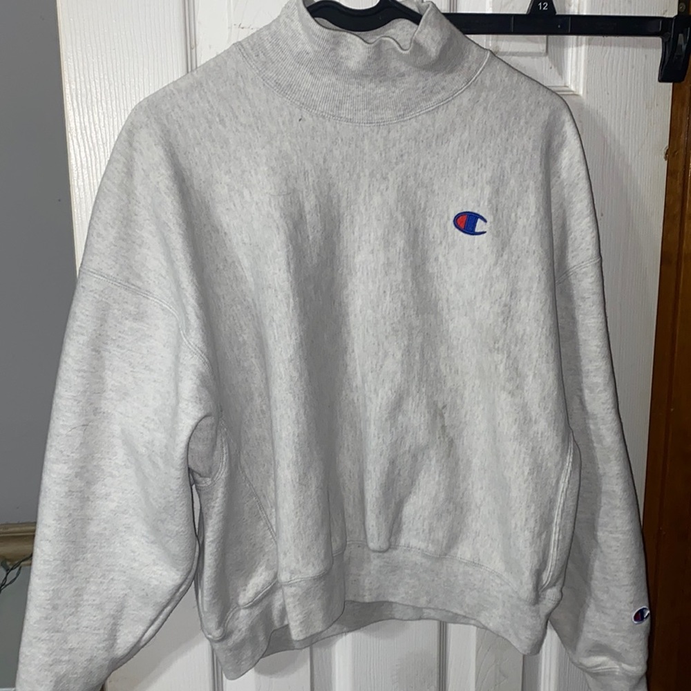 Grey champion Michael neck sweater